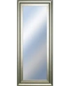 Classy Art Decorative Framed Wall Mirror, 18" X 42" In Silver