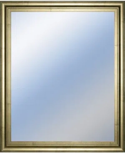 Classy Art Decorative Framed Wall Mirror, 34" X 40" In Silver
