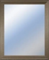 Classy Art Decorative Framed Wall Mirror, 34" X 40" In Silver