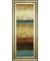 Classy Art Earth By Allison Pearce Framed Print Wall Art In Blue