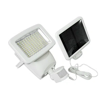 Classy Caps 15-watt Led Area Light With Motion Sensor In White