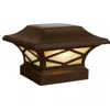 Classy Caps Kingsbridge Dual Lighted Solar Post Cap
