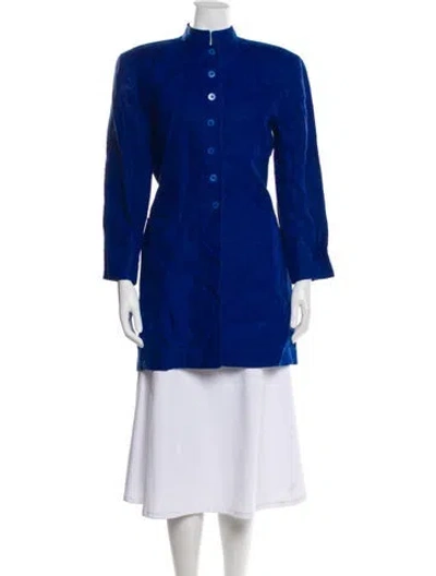 Pre-owned Claude Montana Peacoat In Blue