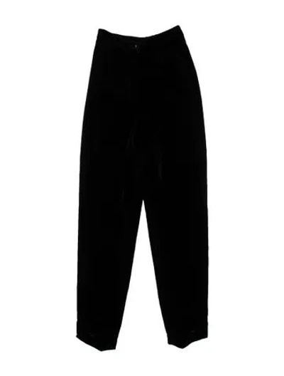 Pre-owned Claude Montana Skinny Leg Pants In Black