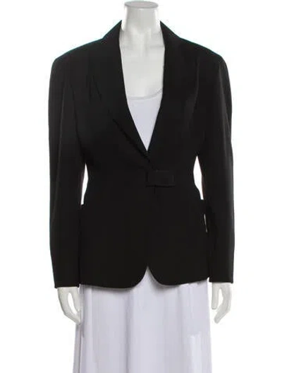 Pre-owned Claude Montana Vintage 1980's Blazer In Black
