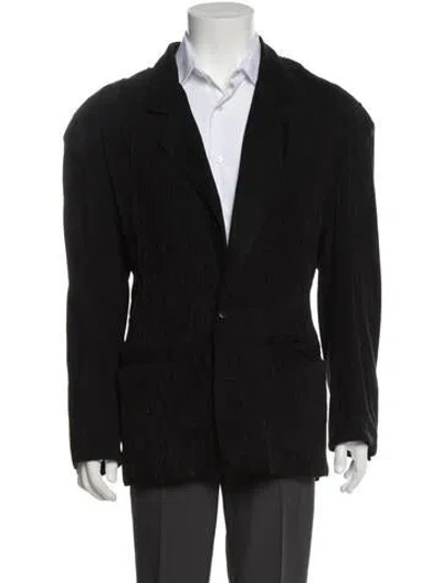 Pre-owned Claude Montana Vintage 1980's Blazer In Black