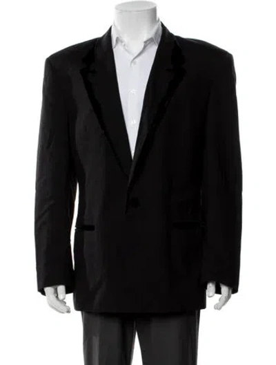 Pre-owned Claude Montana Vintage 1980's Blazer In Black