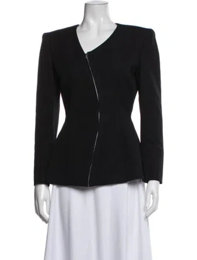 Pre-owned Claude Montana Vintage 1980's Blazer In Black