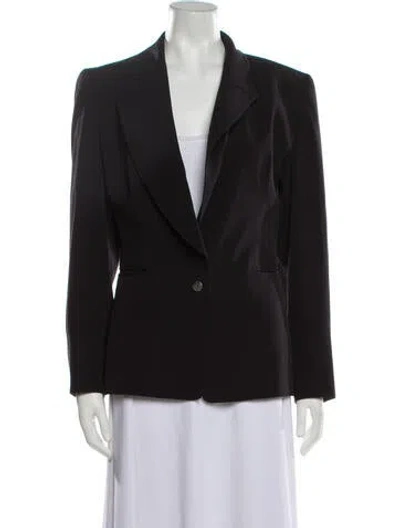 Pre-owned Claude Montana Vintage 1980's Blazer In Blue