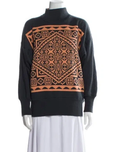 Pre-owned Claude Montana Vintage 1980's Sweater In Multi