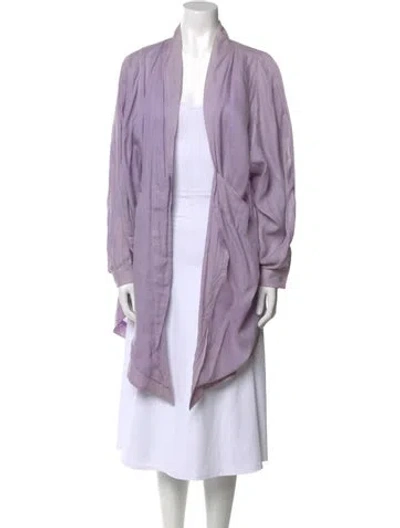 Pre-owned Claude Montana Vintage 1980's Tunic In Purple
