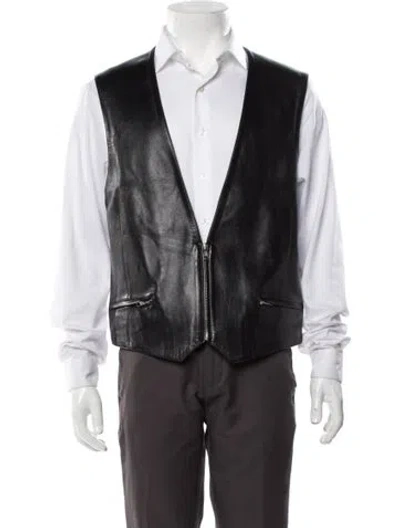Pre-owned Claude Montana Vintage 1980's Vest In Black
