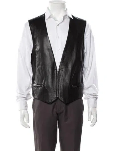 Pre-owned Claude Montana Vintage 1980's Vest In Black