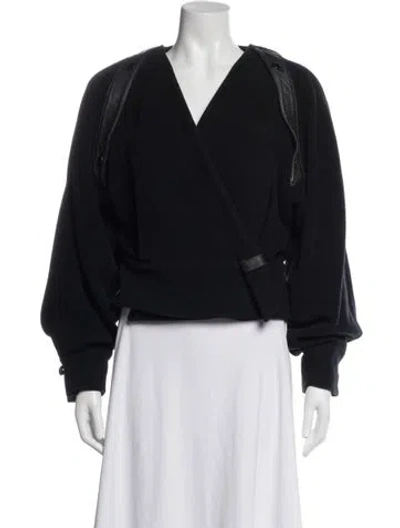 Pre-owned Claude Montana Vintage 1980's In Black