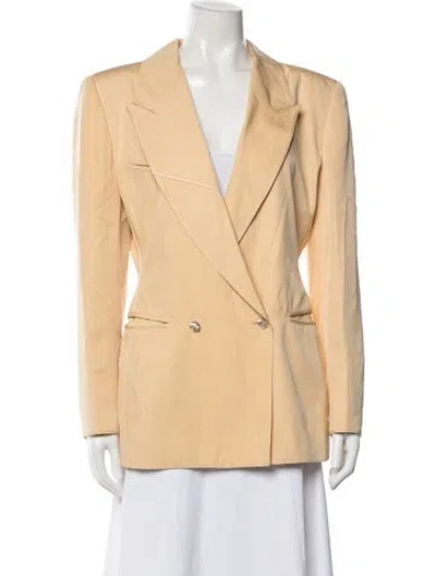 Pre-owned Claude Montana Vintage 1990's Blazer In Neutral