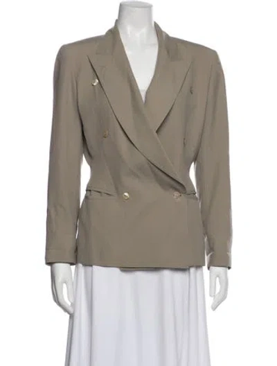Pre-owned Claude Montana Vintage Late 1980's - Early 1990's Blazer In Gray