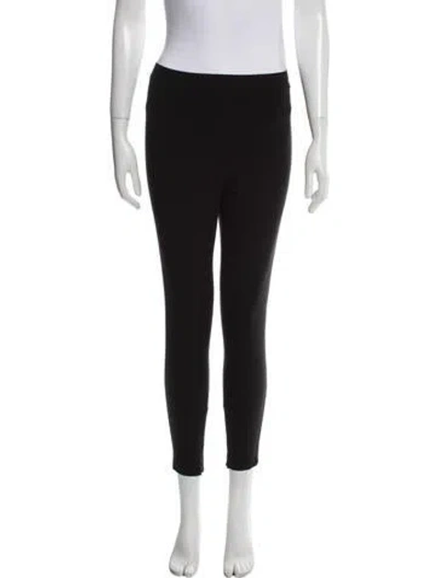 Pre-owned Claude Montana Vintage Skinny Leg Pants In Black