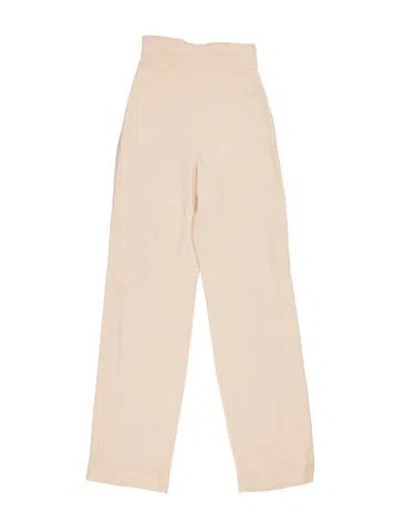 Pre-owned Claude Montana Vintage Wide Leg Pants In Neutrals