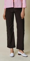 Claudent Anywhere Pant Soft Black In Brown