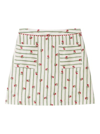 CLAUDIE PIERLOT A-LINE MINI SKIRT