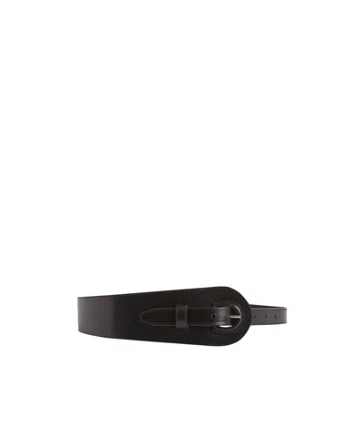 Claudie Pierlot Adjustable Waist Belt In Black