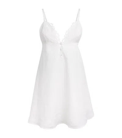 Claudie Pierlot A-line Mini Dress In White