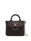 Claudie Pierlot Anouck Smooth-leather Mini Bag In Brown