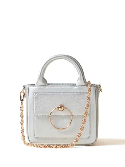 Claudie Pierlot Anouck Tote Bag In Metalliques