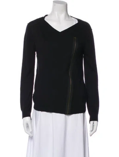 Pre-owned Claudie Pierlot Biker Jacket In Black