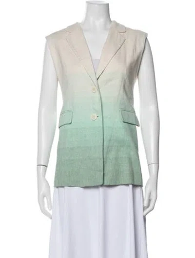 Pre-owned Claudie Pierlot Blazer In Green