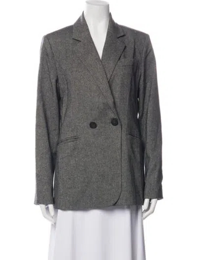 Pre-owned Claudie Pierlot Blazer In Green