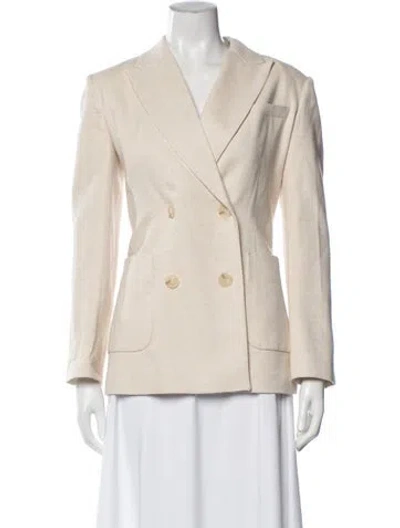 Pre-owned Claudie Pierlot Blazer In Neutral
