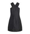 Claudie Pierlot Bow-appliqué Mini Dress In Black