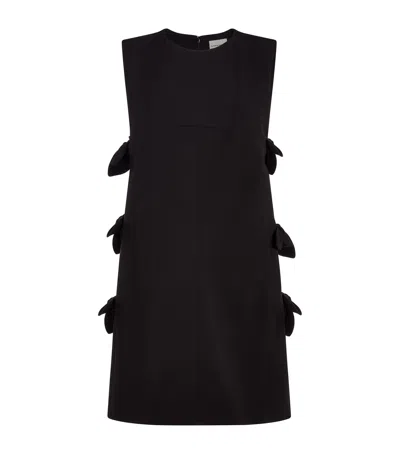 Claudie Pierlot Bow-detail Mini Dress In Black