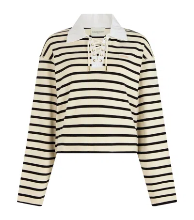 Claudie Pierlot Breton Stripe T-shirt In Multi