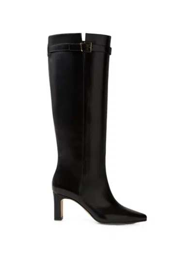 Claudie Pierlot Buckle-detail Boots In Black