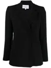 Claudie Pierlot Button Fastening Blazer In Black