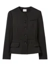 Claudie Pierlot Button-front Jacket In Black