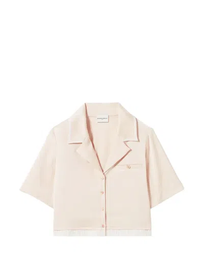 Claudie Pierlot Button Pocket Shirt In Neutral