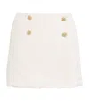 Claudie Pierlot Button-trim Tailored Skort In Neutral