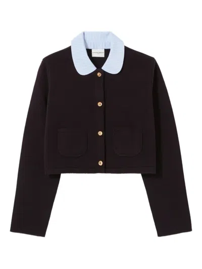Claudie Pierlot Buttoned Cardigan In Black
