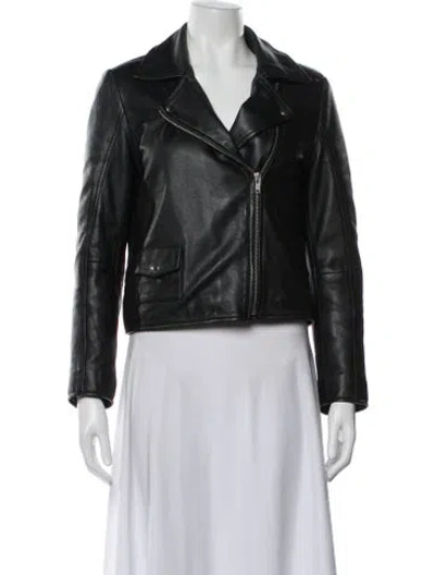 Pre-owned Claudie Pierlot Cashmere Biker Jacket In Multi