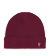 Claudie Pierlot Cashmere Embroidered Beanie In Red