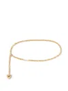 Claudie Pierlot Chain-link Belt In Gold