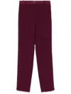 CLAUDIE PIERLOT CIGARETTE TAILORED TROUSERS