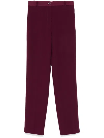 Claudie Pierlot Klassische Zigarettenhose In Rot