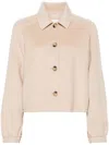 Claudie Pierlot Classic-collar Jacket In Neutrals