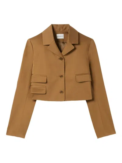 CLAUDIE PIERLOT COTTON-BLEND BLAZER