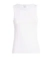 Claudie Pierlot Cotton Logo Tank Top In Neutral