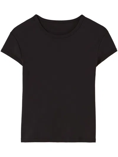 Claudie Pierlot Cotton T-shirt In Black